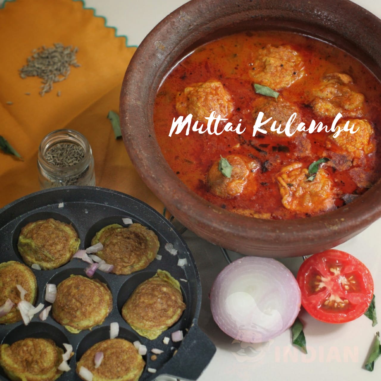 how to make muttai kulambu recipe