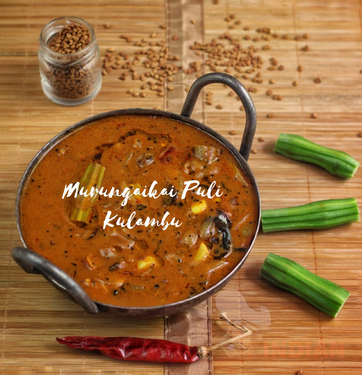 Murungakkai Kara Kulambu Recipe