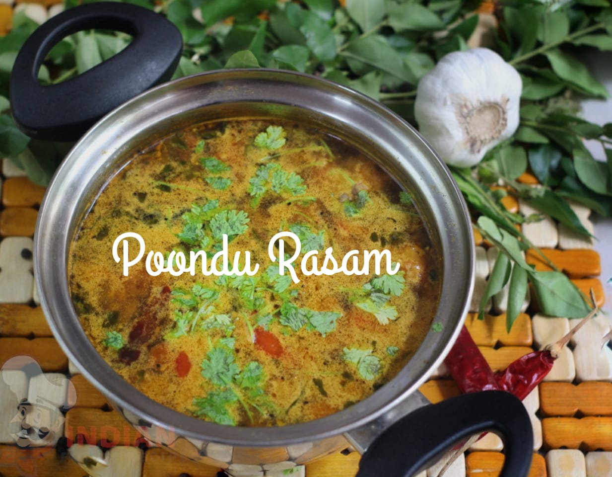 how to make poondu rasam recipe