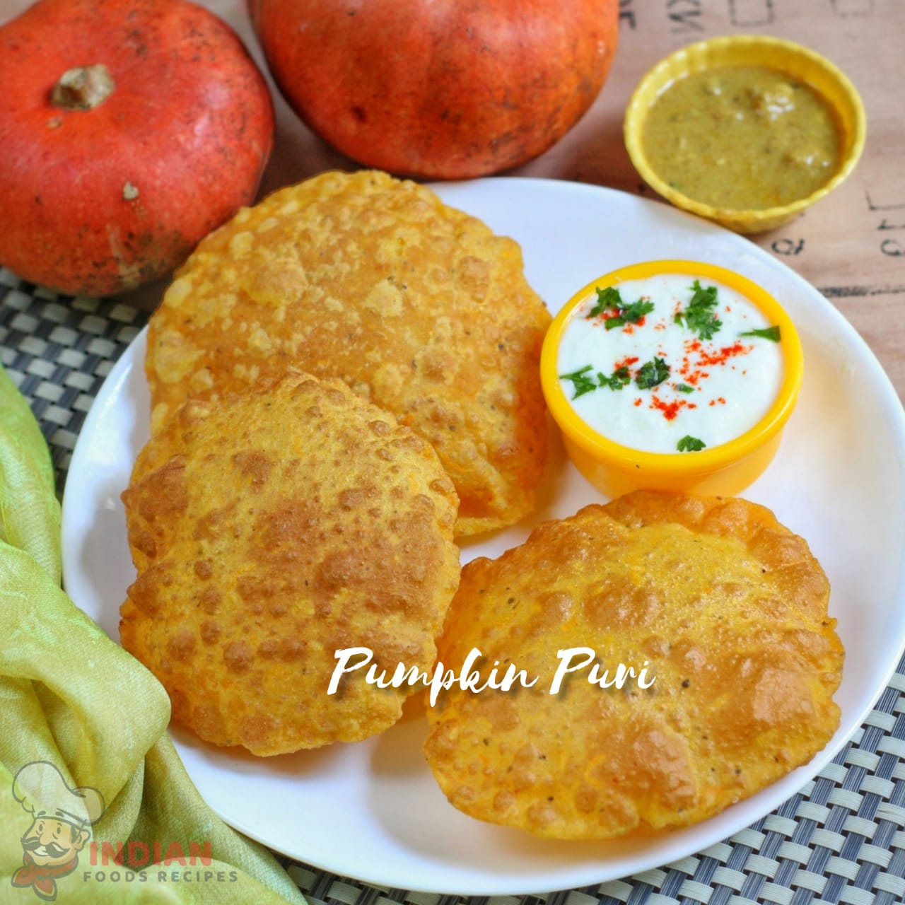 Kadu Puri recipe / Pumpkin Puri Recipe