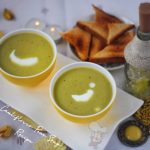cauliflower peas soup recipe